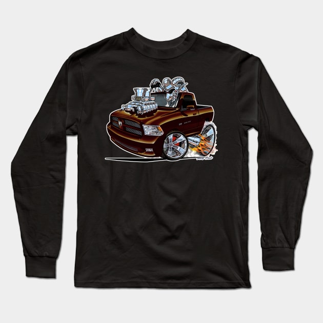 RAM IT Dodge Ram Truck Long Sleeve T-Shirt by vincecrain